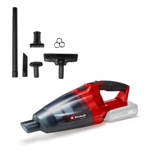 Einhell TE-VC 18 Li Solo cordless handheld vacuum cleaner with nozzle attachments