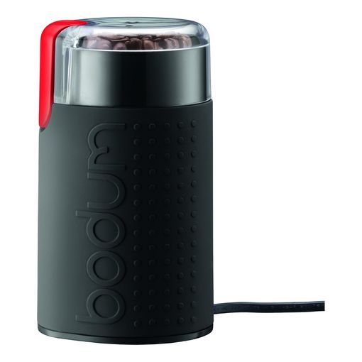 Bodum Bistro electric blade coffee grinder in black