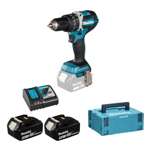 Makita DHP484RTJ 18V LXT Brushless Combi Drill