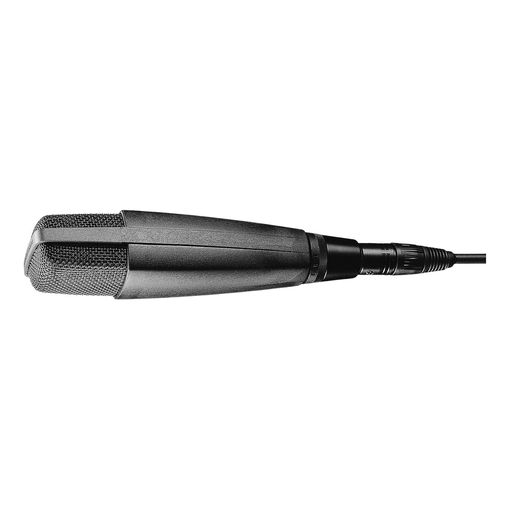 Sennheiser MD 421-II dynamic cardioid studio microphone in grey with XLR cable