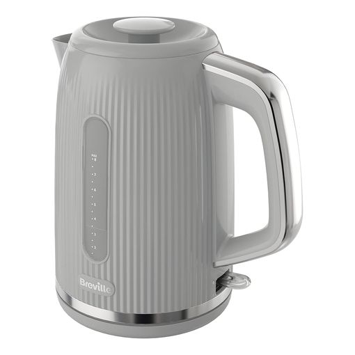 Breville Bold ribbed electric kettle in ice grey