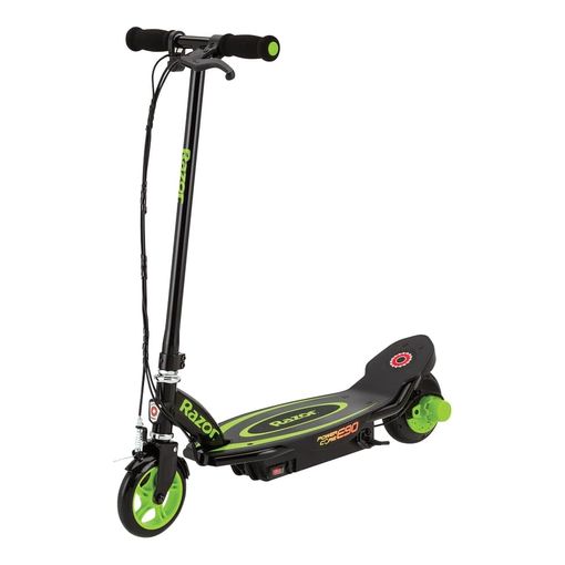 Razor PowerCore E90 green electric scooter for kids