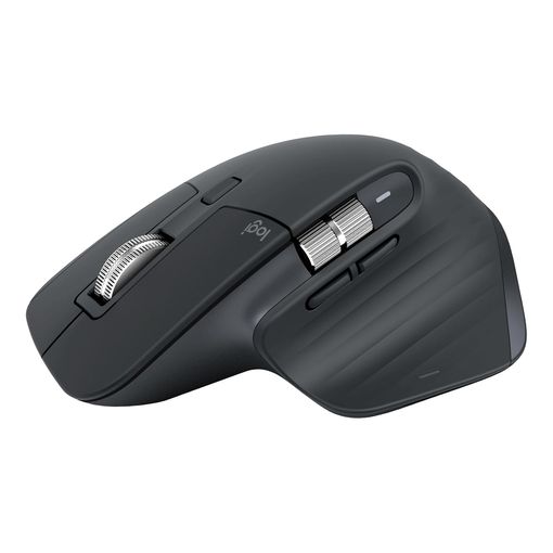 Logitech MX Master 3S wireless ergonomic mouse in graphite