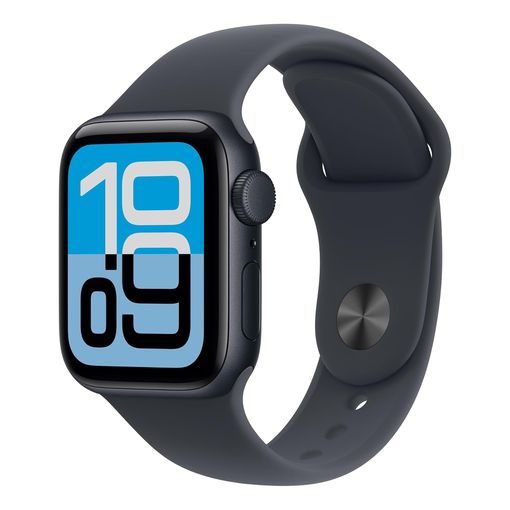 Apple Watch SE 3 40mm smartwatch in midnight aluminium
