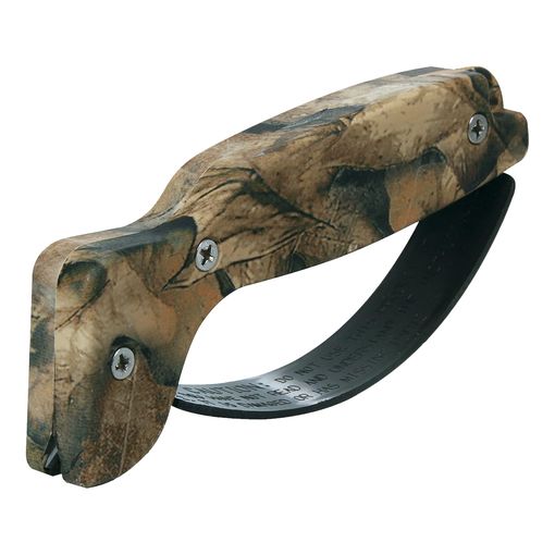 Accusharp camouflage handheld knife sharpener