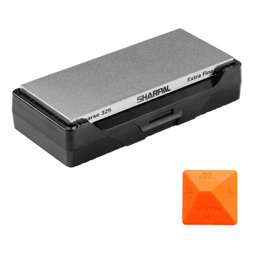 SHARPAL 156N diamond whetstone with storage case and angle guide