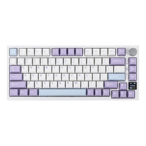 EPOMAKER Ajazz AK820 Pro 75% gasket-mount mechanical keyboard with TFT screen