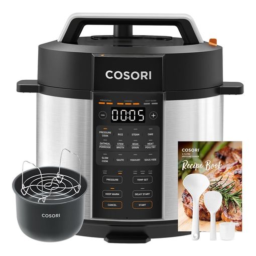 Cosori electric pressure cooker 5.7L 9-in-1 with ceramic coating