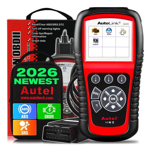 Autel AutoLink AL619 ABS and SRS OBD2 scanner