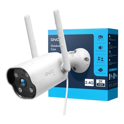 GNCC GT1Pro 2K outdoor security camera with retail box
