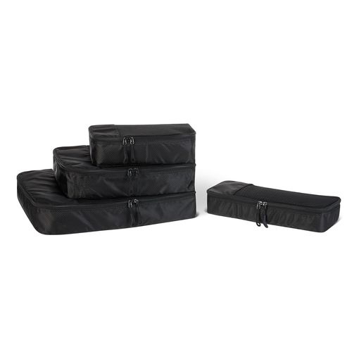 Amazon Essentials 4-piece packing cube set in black
