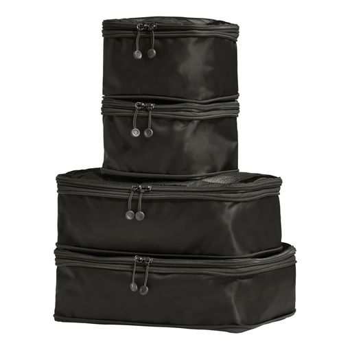 ANTLER Essential Compression Packing Cubes set of 4 in black