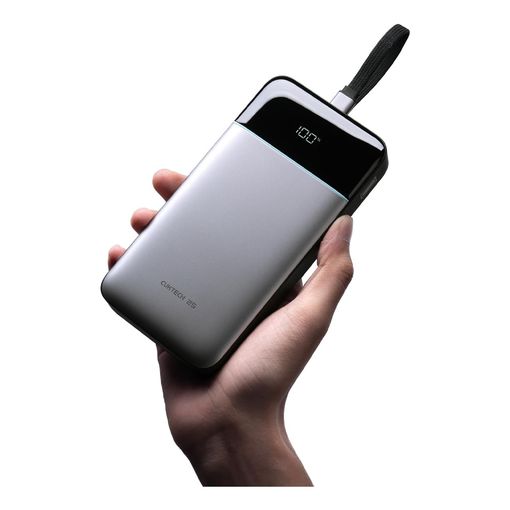 CUKTECH 100W power bank with 25,000mAh capacity and digital display