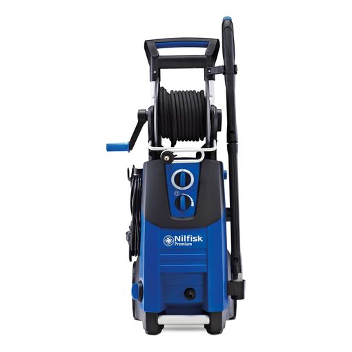 Nilfisk Premium 180 pressure washer with hose reel and induction motor