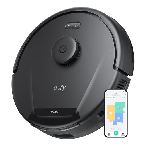 eufy L60 robot vacuum cleaner with iPath laser navigation, no mop or dock