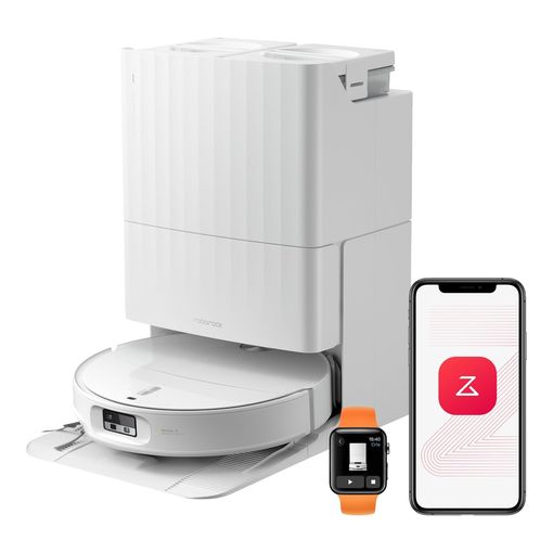 Roborock Qrevo Edge 2 robot vacuum and self-emptying dock with 25,000Pa HyperForce suction