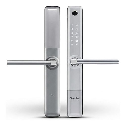 Simpled SF-SPS weatherproof slim smart lock with lever handle