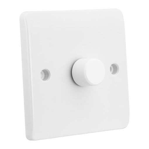 Candeo Zigbee smart rotary dimmer switch, white